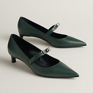 パンプス 《キアラ》 40 - グリーン | Hermès - エルメス-公式サイト